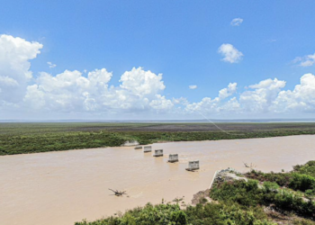 Confirma gobernador entrada de agua a la presa “Vicente Guerrero”